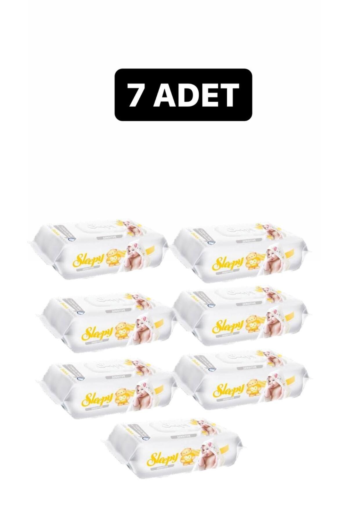 Sleepy Sensitive Islak Havlu 7x90 Lı 7 Paket 630 Yaprak