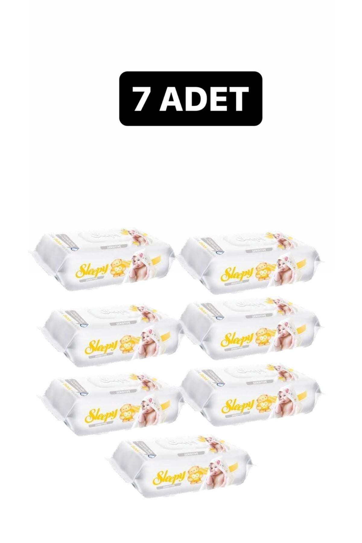 Sleepy Sensitive Islak Havlu 7x90 Lı 7 Paket 630 Yaprak