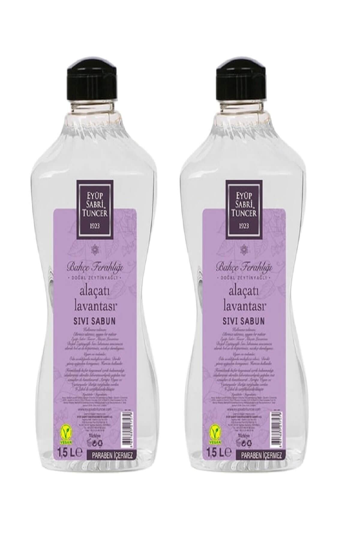Eyüp Sabri Tuncer Alaçatı Lavantası Sıvı Sabun 1500 ml x 2