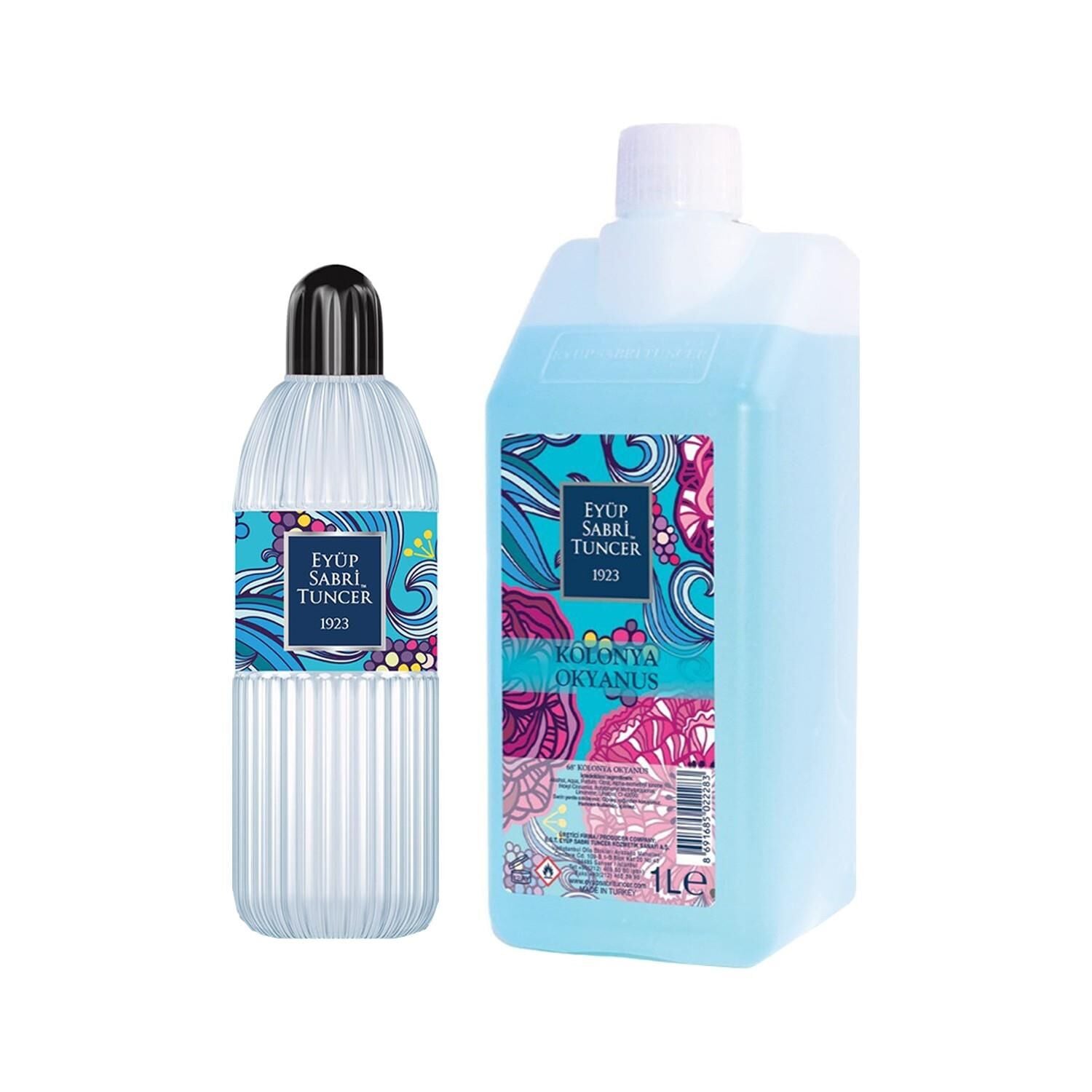 Eyüp Sabri Tuncer Okyanus Kolonyası 1 Lt ve 400 ml Pet Şişe