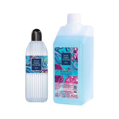 Eyüp Sabri Tuncer Okyanus Kolonyası 1 Lt ve 400 ml Pet Şişe