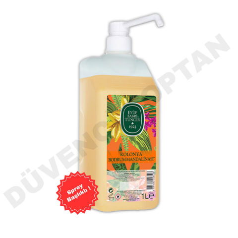 Eyüp Sabri Tuncer Bodrum Mandalinası 1 lt Sprey Başlıklı Kolonya