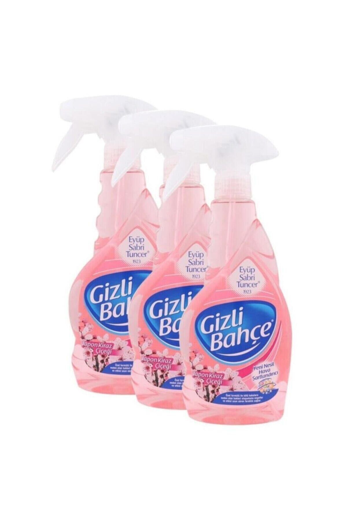 Eyüp Sabri Tuncer Gizli Bahçe Oda Kokusu Japon Kiraz Çiçeği 500 ml x 3 Adet