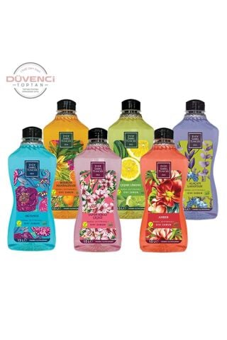 Eyüp Sabri Tuncer Lavanta, Çeşme Limonu, Bodrum Mandalinası, Amber, Japon Kirazi ve Okyanus Sıvı Sabun Okyanus 1500 ML
