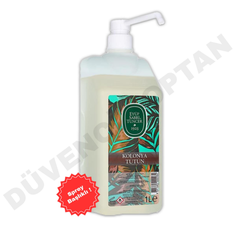 Eyüp Sabri Tuncer Sprey Başlıklı Tütün Kolonyası 1 Litre