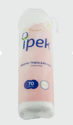 İpek Makyaj Temizleme Pedi 70'li 5 PAKET
