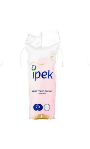 İpek Makyaj Temizleme Pedi 70'li 5 PAKET