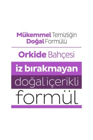 Sleepy Orkide Bahçesi Yüzey Temizlik Havlusu X 3 100' lü