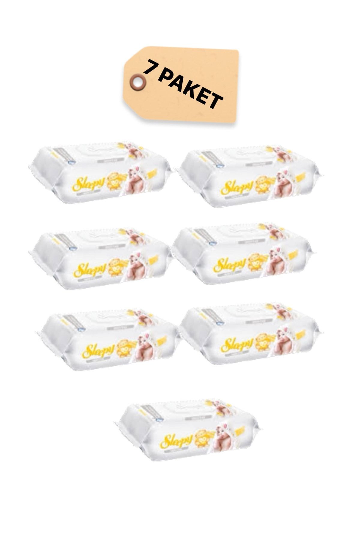 Sleepy Sensitive 90 Yaprak 7'li Paket Islak Mendil & Havlu