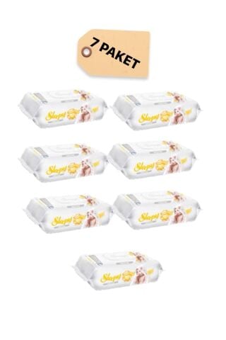 Sleepy Sensitive 90 Yaprak 7'li Paket Islak Mendil & Havlu