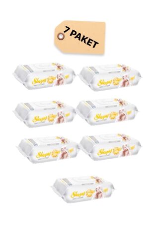 Sleepy Sensitive 90 Yaprak 7'li Paket Islak Mendil & Havlu