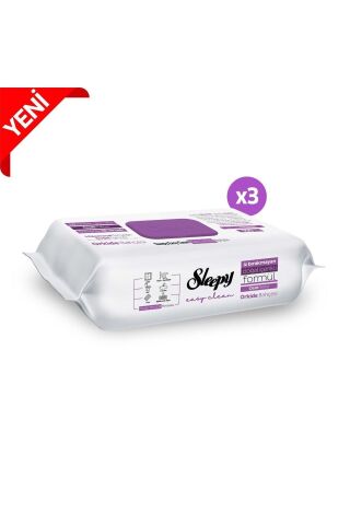 Sleepy Easy Clean Orkide Bahçesi Yüzey Temizlik Havlusu 100' lü X 3