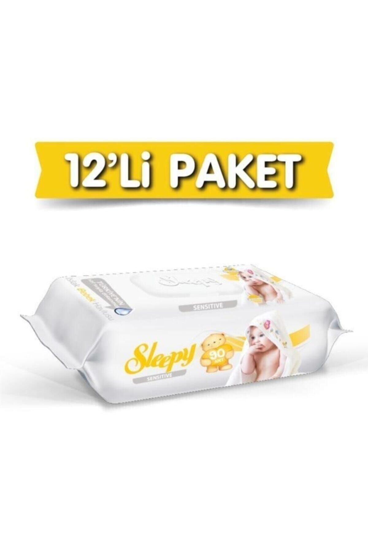 Sleepy Sensitive Islak Havlu 12'li Paket - 1080 Yaprak