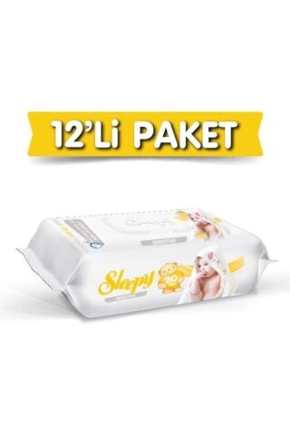 Sleepy Sensitive Islak Havlu 12'li Paket - 1080 Yaprak