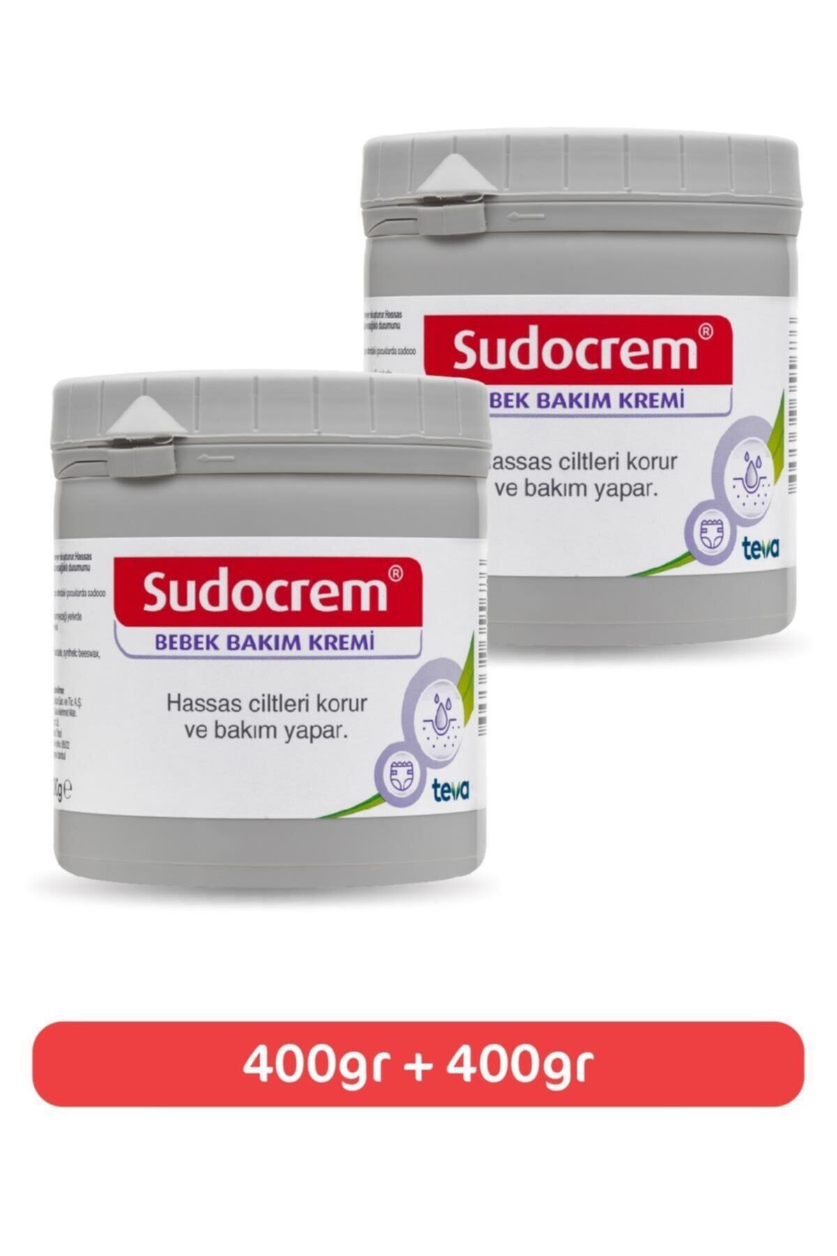 Sudocrem Pişik Kremi ve Bebek Bakım Kremi 400 gr x 2