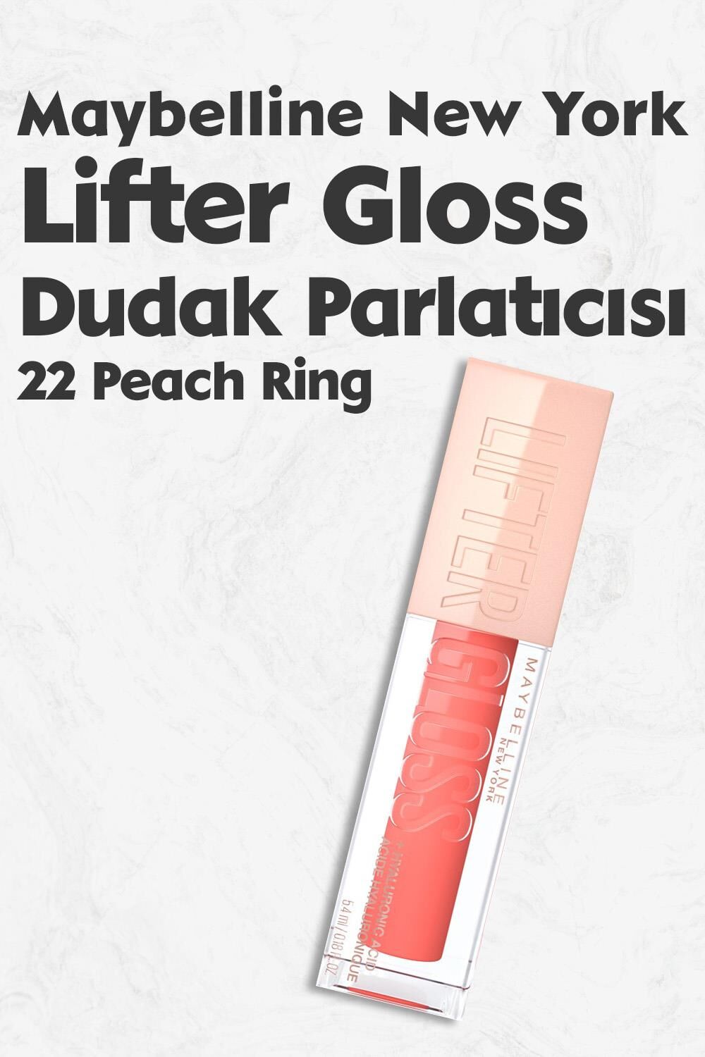 Maybelline Lifter Gloss Dudak Parlatıcısı 22 Peach Ring