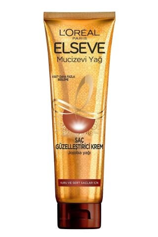 Elseve L'oréal Paris Mucizevi Yağ Saç Güzelleştirici Krem 150 ml - Kuru Ve Sert Saçlar 13727