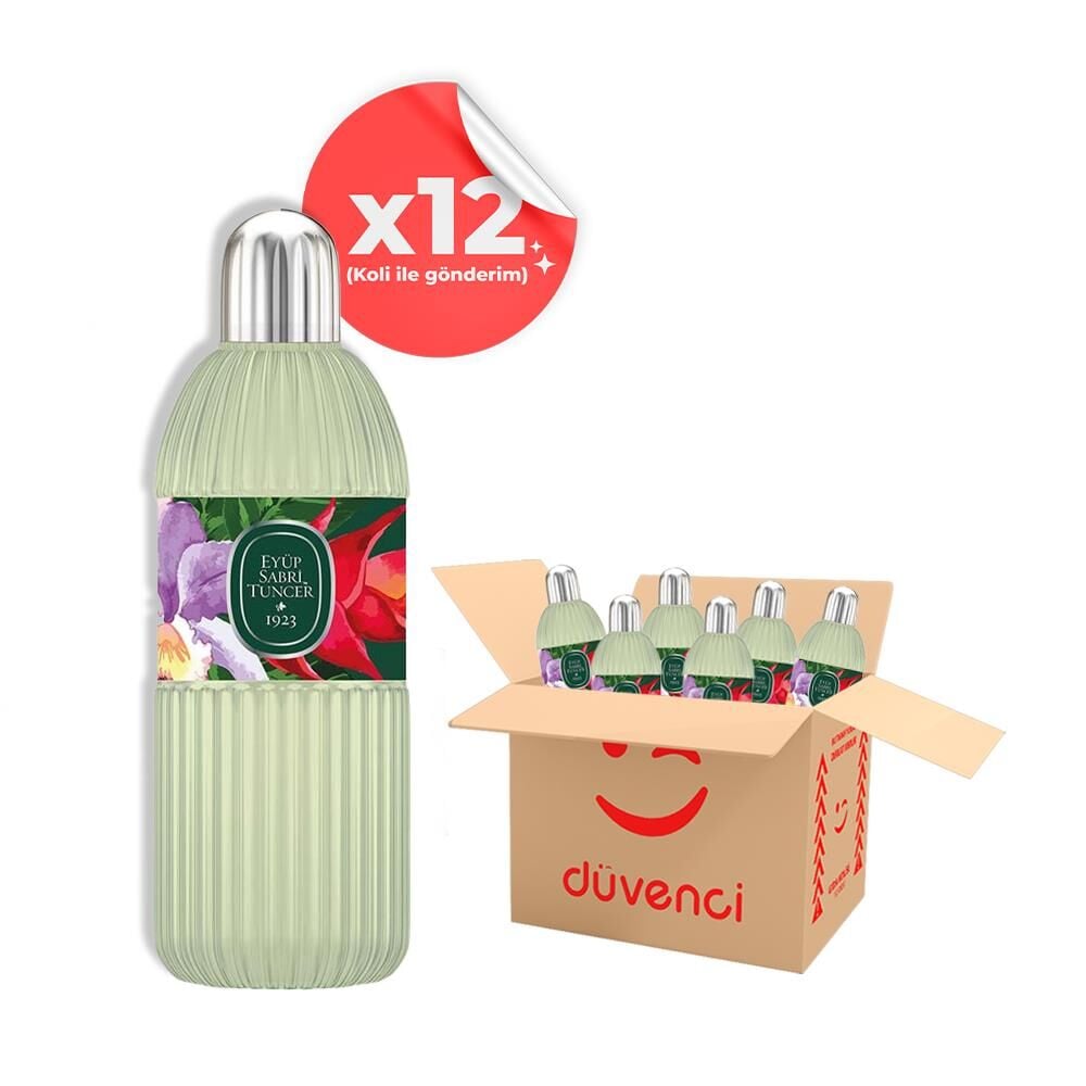 Eyüp Sabri Tuncer Yağmur Ormanları Cam Şişe Kolonyası 400 ml x 12