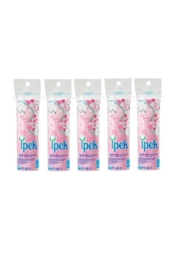 İpek Makyaj Pamuğu Disk 70 Li X 5 Adet