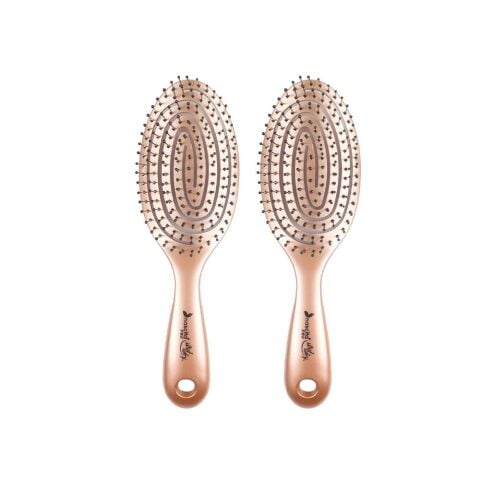 Nascita Üç Boyutlu Oval Saç Fırçası Kahverengi x 2