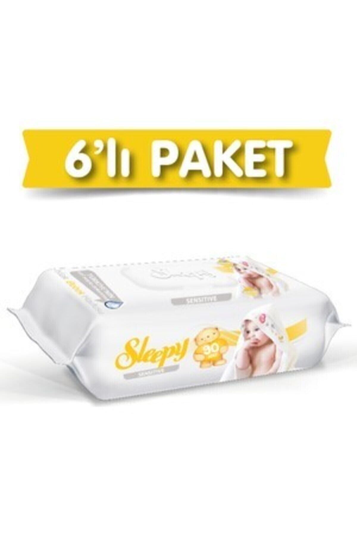 Sleepy Sensitive 6x90'lı Islak Mendil