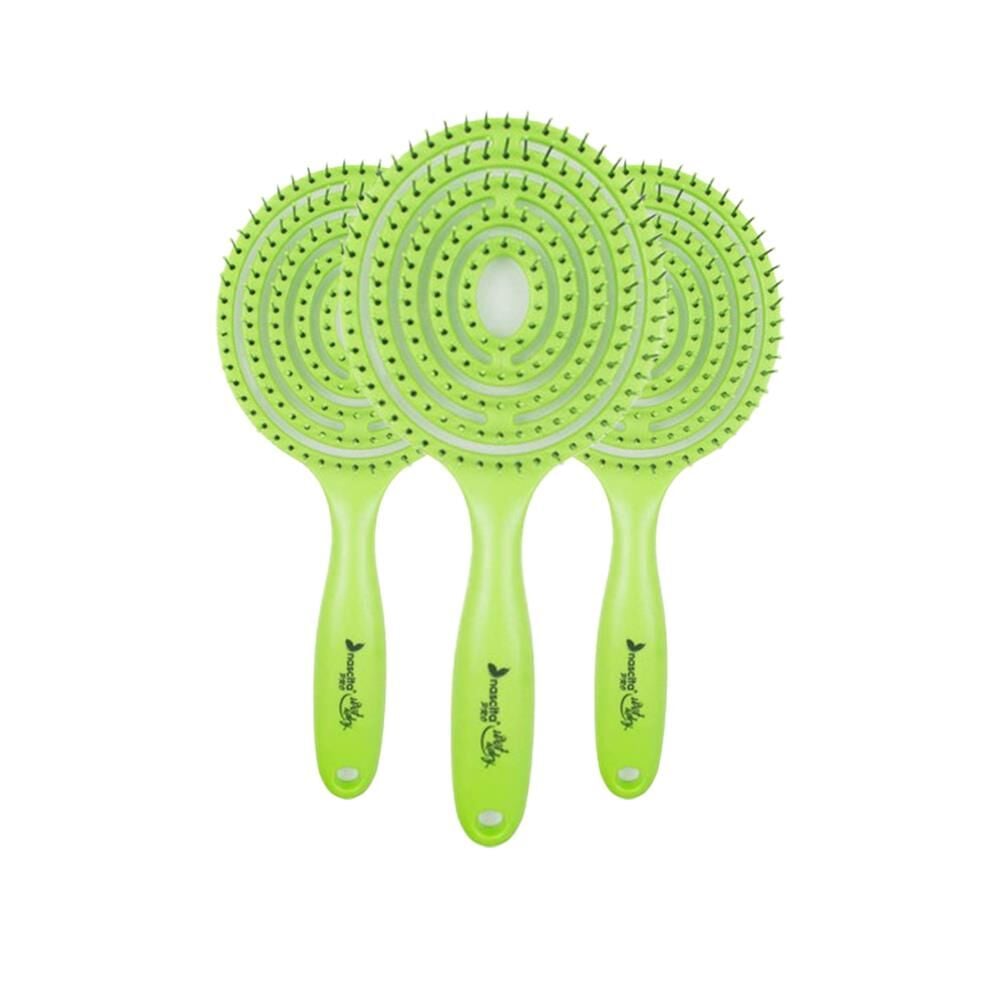 Nascita Üç Boyutlu Saç Fırçası Yeşil x 3