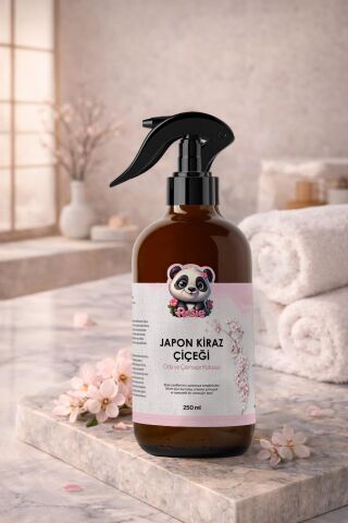 Rosie Japon Kiraz Çiçeği Sprey Oda ve Giysi Kokusu 250 ml, Sakura Çiçeği Ferahlığı