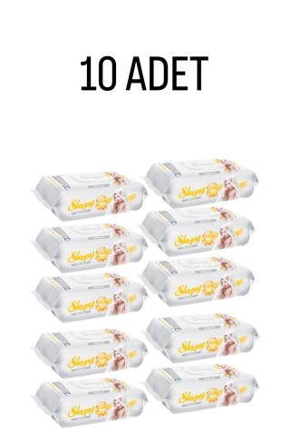 Sleepy Sensitive Islak Havlu 10x90 Lı 10 Paket 900 Yaprak