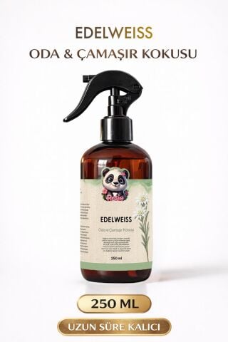 Edelweiss Sprey Oda ve Giysi Kokusu 250 ml, Alp Çiçeklerinin Ferah Zarafeti