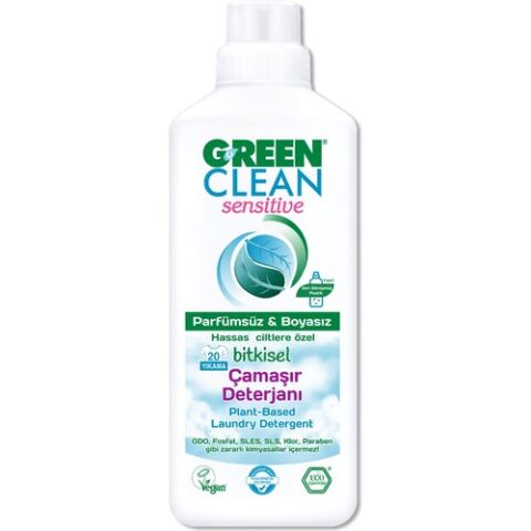 Green Clean Sensitive Çamaşır Deterjanı 1000 ml