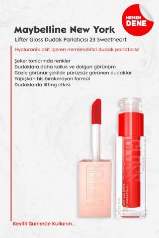Maybelline Lifter Gloss Dudak Parlatıcısı 23 Sweetheart