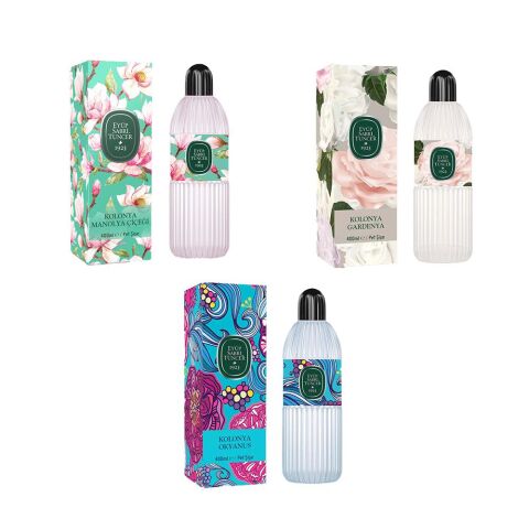 Eyüp Sabri Tuncer Kolonya Okyanus, Manolya Çiçeği ve Gardenya Pet Şişe 400 ml