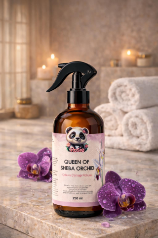 Queen of Sheba Orchid Oda ve Kumaş Spreyi 250 ml, Egzotik Orkide Kokusu, Tekstil Kokusu