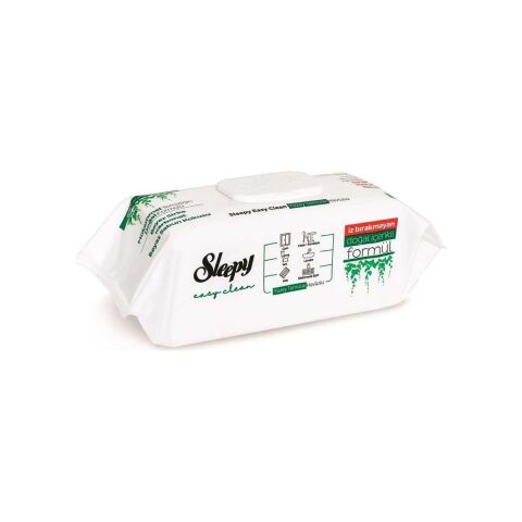 Sleepy Easy Clean Beyaz Sabun Katkılı Yüzey Temizlik Islak Havlusu - 100'LÜ 3 Paket