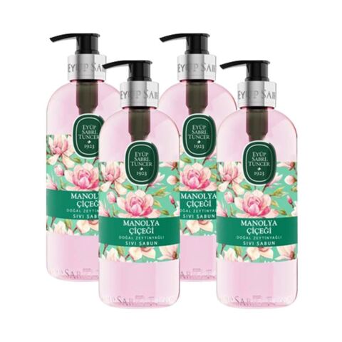 Eyüp Sabri Tuncer Sıvı Sabun Manolya Çiçeği 500 ML x 4