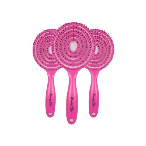 Nascita Üç Boyutlu Saç Fırçası Şeker Pembe x 3