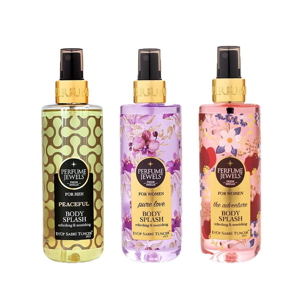 Eyüp Sabri Tuncer Vücut Spreyi Peaceful, Pure Love ve Summer Dream