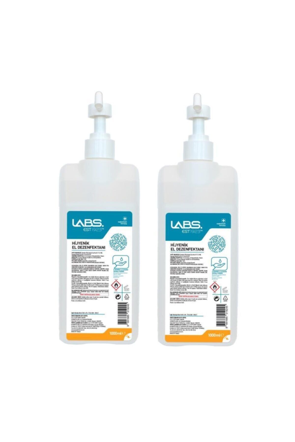 Eyüp Sabri Tuncer Labs Dezenfektan 1 Lt x 2 Adet