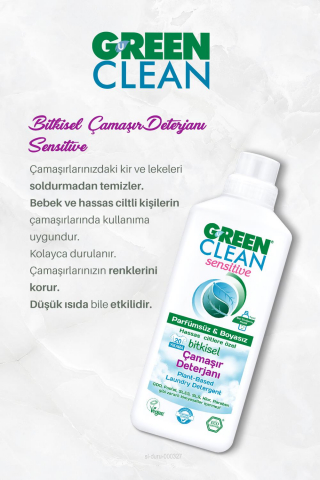 7 AL 6 ÖDE Bitkisel Çamaşır Deterjanı Sensitive 1000 ml