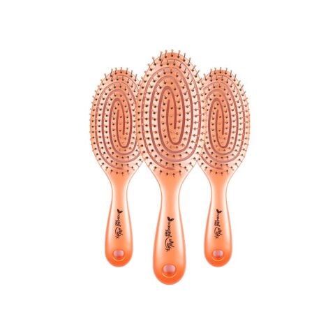 Nascita Üç Boyutlu Oval Saç Fırçası Turuncu x 3