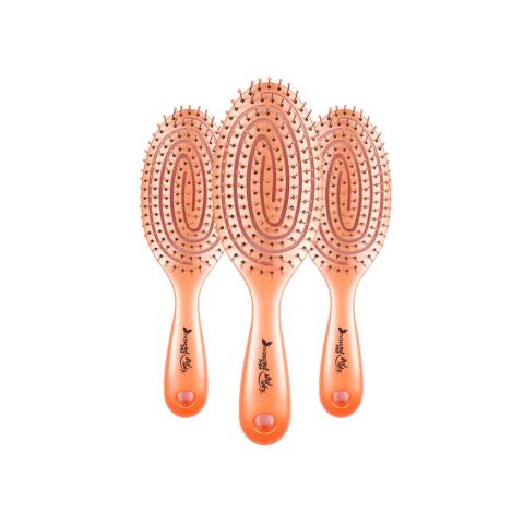 Nascita Üç Boyutlu Oval Saç Fırçası Turuncu x 3