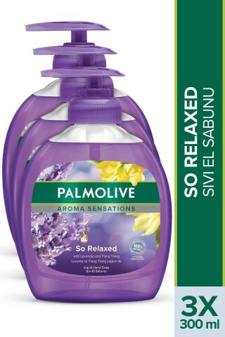 Palmolive Aroma Sensations So Relaxed Sıvı El Sabunu 3 x 300 ml