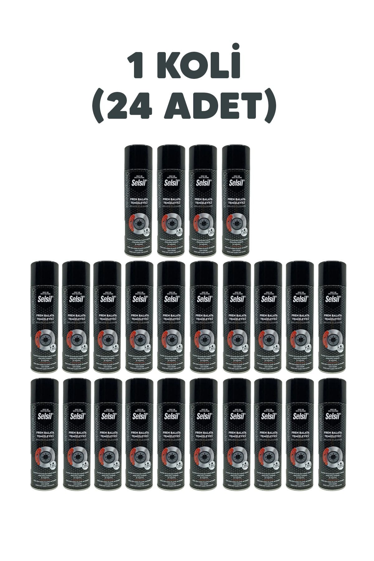 Selsil Fren Balata Spreyi (24 Adet) 500 Ml