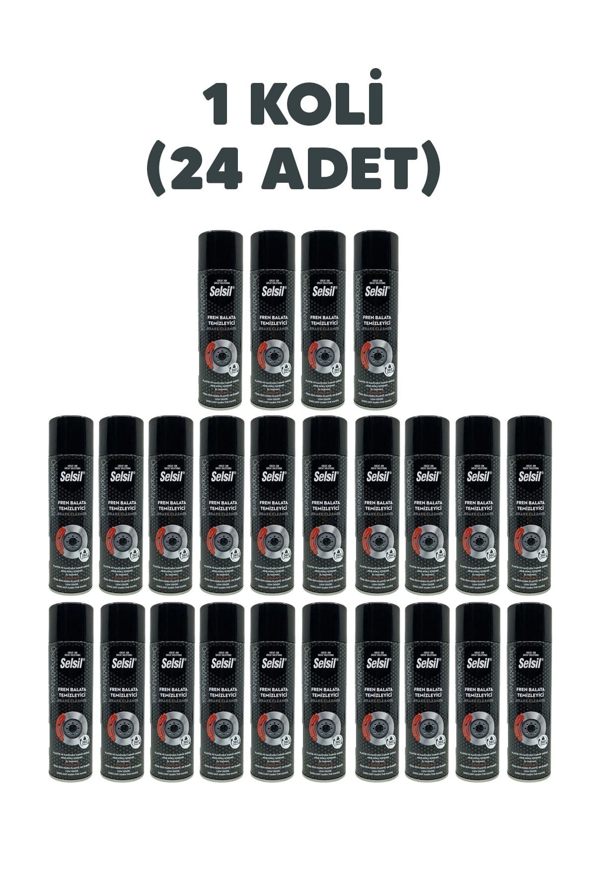 Selsil Fren Balata Spreyi (24 Adet) 500 Ml