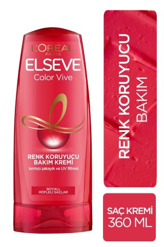 Elseve L'oréal Paris Colorvive Renk Koruyucu Bakım Kremi 360 Ml