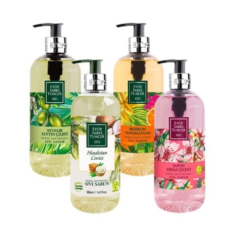 Eyüp Sabri Tuncer Sıvı Sabunları x 4 500 ml
