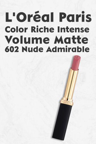 Loreal Paris Color Riche Intense Volume Matte - 602 Nude Admirable