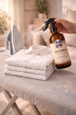 Rosie Silky Powder 250 ml Sprey Ortam ve Kumaş Kokusu, Bebek Pudrası Kokulu Ev ve Tekstil Parfümü