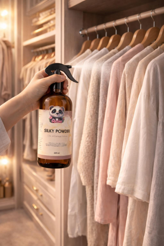 Rosie Silky Powder 250 ml Sprey Ortam ve Kumaş Kokusu, Bebek Pudrası Kokulu Ev ve Tekstil Parfümü