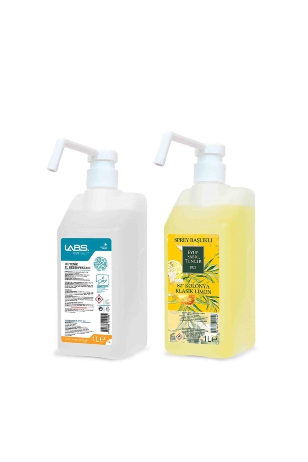 Eyüp Sabri Tuncer Labs Dezenfektan ve Klasik Limon Kolonyası 1 Lt